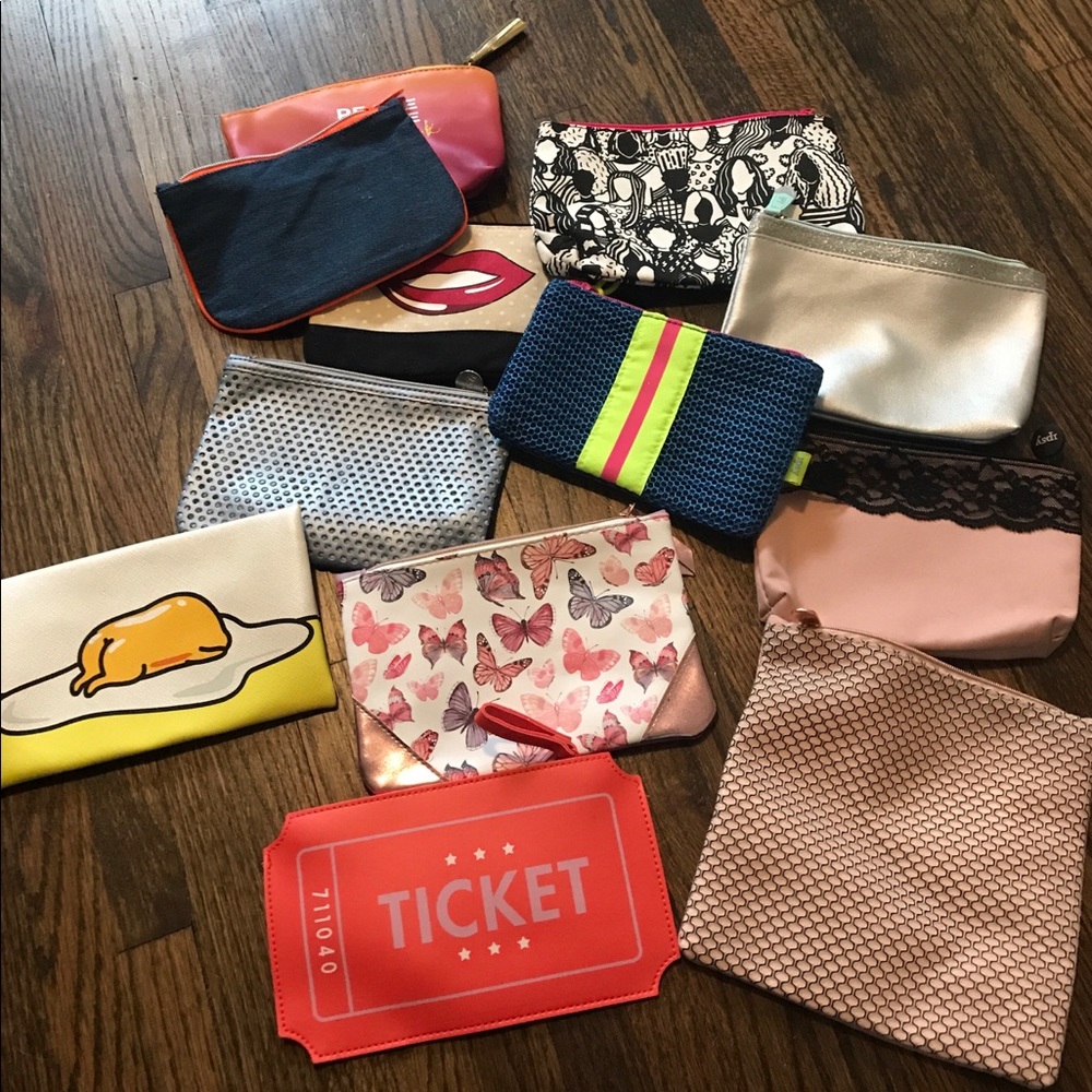 Brand new set of 12 Ipsy bags⭐️